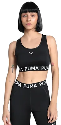 Immagine prodotto di Reggiseno sportivo Puma Impact Strong, modello a fascia media, per donna, colore nero, taglia M (EU)