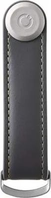 Produktbild von Orbitkey Leather Charcoal with Grey Stitching