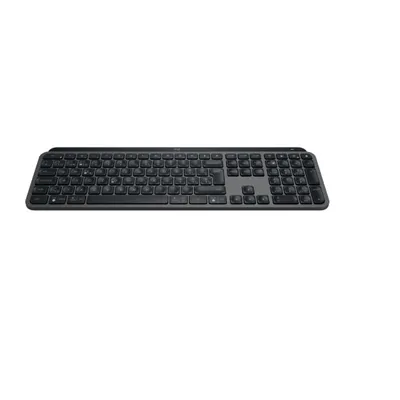 Zdjęcie produktu dla Logitech MX Keys S, Bezprzewodowy, Bluetooth, Przełącznik nożycowy, QWERTY, LED, Grafitowy