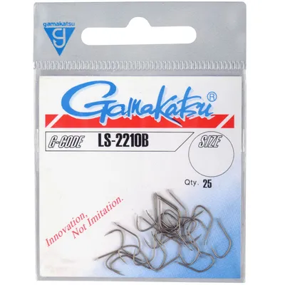 Produktbild von Gamakatsu LS-2210B Hooks Bronzefarben - 25 Friedfischhaken, Größe:16