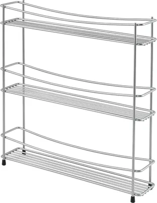 Imagen del producto de METALTEX 364653000 Estante para especias Kumino, 3 niveles, 35 x 8 x 37 cm, material Polytherm / Ahorrador de espacio