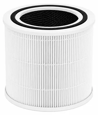 Produktbild von Ersatzfilter Luftfilter kompatibel mit Levoit Core 300 & Core 300S Luftreiniger, 3-in-1 HEPA-Filter, Hocheffizienter Aktivkohlefilter & Vorfilter, Ersatz für Core 300-RF, Weiß