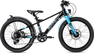 Produktbild von S'COOL XXlite EVO disc 20 Zoll 7-Gang Shimano - Black/Blue | Kinderfahrrad | Jugendfahrrad | 20 Zoll | 7 Gang