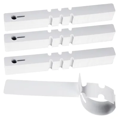 Produktbild von 300 Stück Pflanzenschilder 21x2 cm Garten Pflanzenetiketten zum Beschriften, Wetterfeste Pflanzenschilder für Pflanzen in Weiß