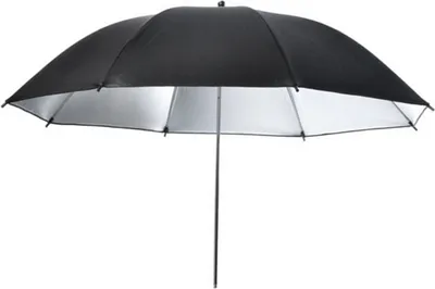 Zdjęcie produktu dla Parasolka srebrna 84cm