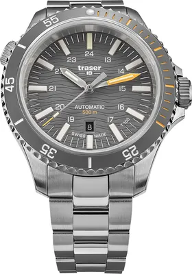 Produktbild von Traser H3 110329 P67 Diver Automatik T100 Grey Special Set Herrenuhr 46mm 50ATM