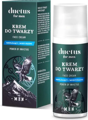 Zdjęcie produktu dla Duetus Krem do twarzy for men nawilżający, 50 ml