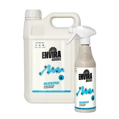 Produktbild von Envira Milben Abwehrspray im Nachfüllpack 5L+500ml