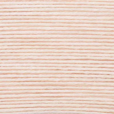 A close-up, textured view of pink yarn.