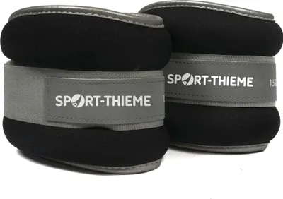 Produktbild von Sport-Thieme Gewichtsmanschetten "Premium", 1,5 kg, Schwarz