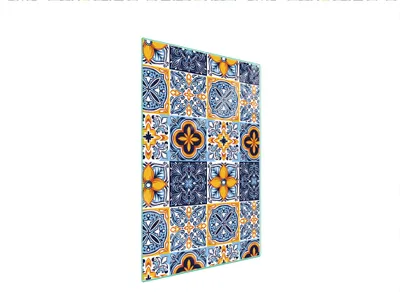 Image de Planche à découper en verre 35x52 Mosaïque