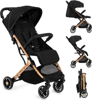 Imagen del producto de Cochecito plegable, para niños hasta 15 kg, de 7,5 kg, ideal para paseos diarios