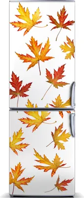 Produktbild von Tulup Kühlschrankdekoration - Magnetmatte - 60 cm x 180 cm - Magnet auf dem Kühlschrank - Herbstblätter
