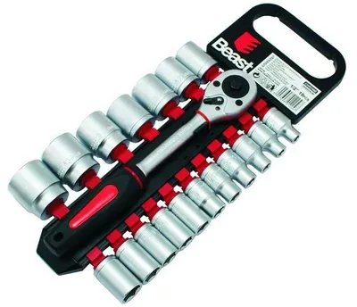 Obrázek produktu pro Sada klíčů s ráčnou, 1/2 palce, rozměry 8-32 mm (značka Beast)