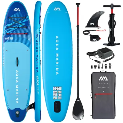 Produktbild von Aufblasbares SUP Board 315 cm Aqua Marina Vapor 10'4 2026 – inkl. elektrischer Pumpe PBG 6