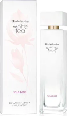 Obrázek produktu pro Elizabeth Arden White Tea Wild Rose, Ženy, Léto, 50 ml, Nedoplnitelná lahvička, Sprej, ALCOHOL DENAT., WATER/AQUA/EAU, PARFUM/FRAGRANCE, BUTYLENE GLYCOL, CAMELLIA SINENSIS LEAF EXTRACT,...