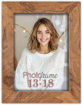 Produktbild von ZEP Holz-Portraitrahmen Calais Braun 13x18 cm