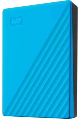Produktbild von Western Digital My Passport, 4 TB, 3.2 Gen 1 (3.1 Gen 1), Blau