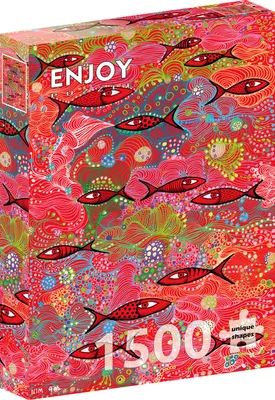 Obrázek produktu pro Puzzle 1500 dílů Enjoy – Deep Red