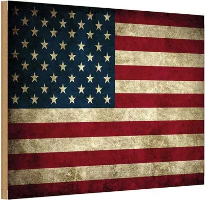 Produktbild von vianmo Holzschild 12x18 cm Vereinigte Staaten Amerika USA