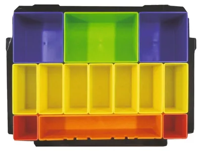 Immagine prodotto di Makita P-83652 Inserto per scatole con scatole colorate Scatole