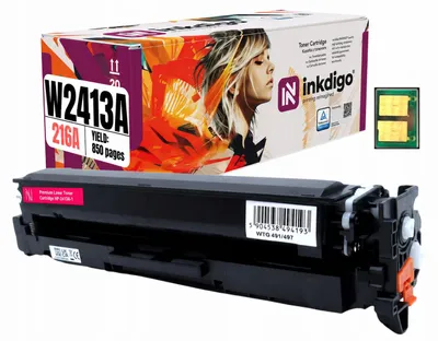 Produktbild von Inkdigo Toner W2413A für HP Color LaserJet Pro M155nw, M182n, M182nw; MFP M183fw – Magenta, 850 Seiten,, KI-generiertes Bild