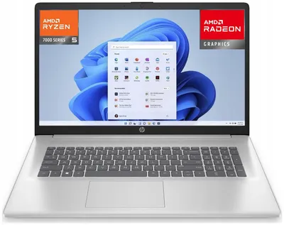 Obrázok produktu pre Notebook HP 17-CP2216NW 17,3" R5 7520U 16 GB RAM 512 GB SSD Win11 strieborný