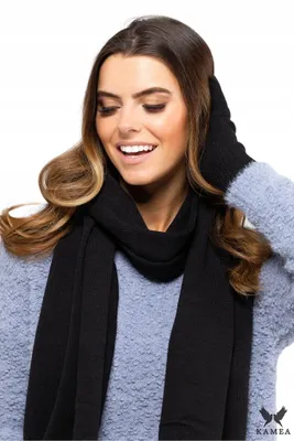 Produktbild von Kamea Szalik-05 Eleganter Damen Winter Schal Groß Weich