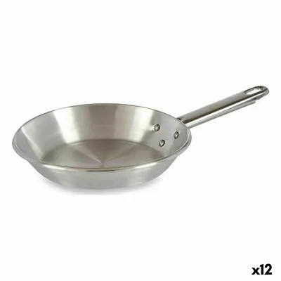 Obrázek produktu pro Pánev Ø 18 cm z hliníku stříbrné barvy (12 kusů)