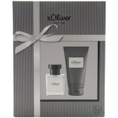Produktbild von s.Oliver Geschenkset For Him 1 Duo Set = 1 x 30ml EdT Spray + 1 x 75ml Duschgel