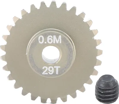 Obrázek produktu pro sada pastorku 0,6 m, hliníková slitina, hřídel pastorku 3.175 mm, převodovka motoru pro SCX10 TRX4 1/8 1/10 crawler 29T