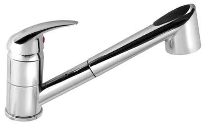 Obrázek produktu pro Kuchyňská baterie s výsuvnou sprškou, chrom