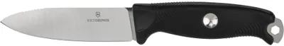 Produktbild von Victorinox Venture Pro, Einzelbild, Militärmesser, Absetzpunkt, Stahl, Thermoplastisches Elastomer (TPE), Schwarz
