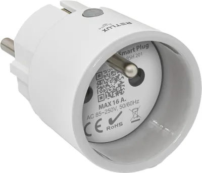 Obrázek produktu pro RETLUX RSH 201 chytrá zásuvka s Wi-Fi připojením, Max. 16A, automatizace, časovač
