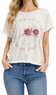 Produktbild von Diesel Damen T-Hanna-C T-Shirt Kurzarm Creme