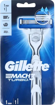 Zdjęcie produktu dla Maszynka do golenia Gillette Mach3 Turbo