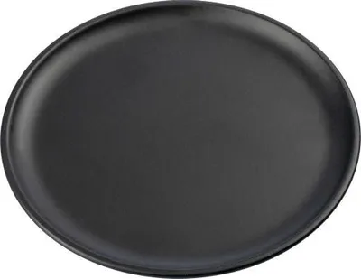 Produktbild von INNA-GLAS Kerzenteller Emmeline aus Metall, schwarz, Ø15cm - Kerzenuntersetzer rund