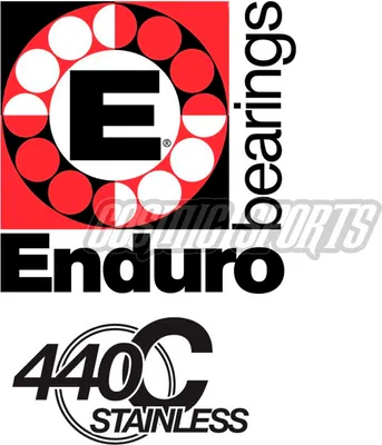 Image de Enduro Bearings S6005 2RS Roulement en acier inoxydable, 25x47x12