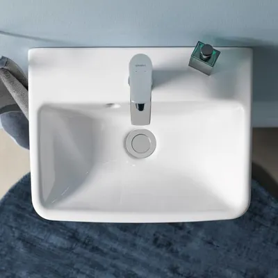 Produktbild von Duravit No. 1 Handwaschbecken 50 cm, mit 1 Hahnloch und Überlauf
