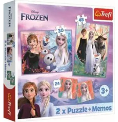 Obrázok produktu pre Trefl Disney Frozen, 48 kusov, rozprávky, 3 rok / roky