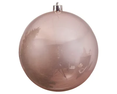 Produktbild von Weihnachtskugeln Kunststoff 20cm 1 Stück - Rosa