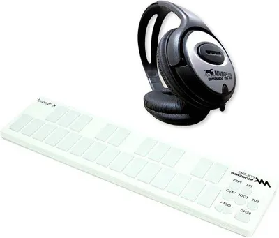 Zdjęcie produktu dla MIDI Sterownik klawiatury - Muzyka - 25 klawiszy sensacyjnych - 325 cm - biały