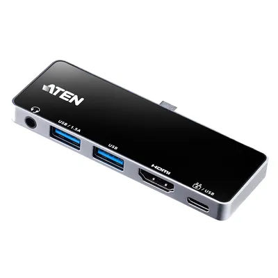 Produktbild von ATEN UH3238 USB-C Reise Dockingstation mit Power Passthrough