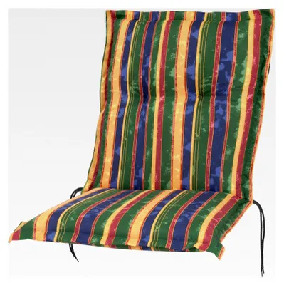 Produktbild von Auflage Niederlehner Florence Multicolor gestreift Sitzpolster 100x50x8 cm
