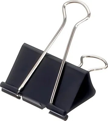 Produktbild von MAUL Foldback-Klemmer mauly® Federstahl Metall 12 Stück 50 mm schwarz