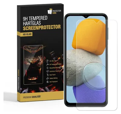 Produktbild von 1x 9H Panzerglas für Samsung Galaxy M23 Displayschutz Panzerfolie Schutzfolie Hartglas Schutzglas Displayglas Tempered Glasfolie Sicherheitsglas Echtglas