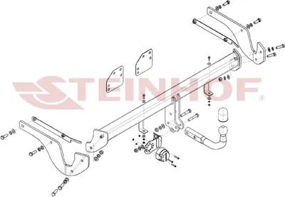 Produktbild von Z547728 Anhängerkupplung passend für RENAULT Megane IV 10/2016- starr