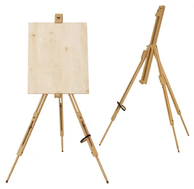 Immagine prodotto di Vinsetto Cavalletto per Pittura Pieghevole in Legno di Faggio con Altezza e Angolazione Regolabile, 93x84x183 cm