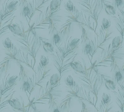 Produktbild von A.S. Création florale Tapete Exotic Life Vliestapete blau bronze grün 10,05 m x 0,53 m