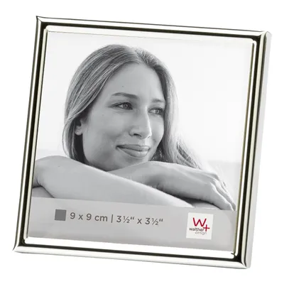 Obrázok produktu pre Walther kovový rám na portrét Chloe 9x9 cm strieborný lesklý